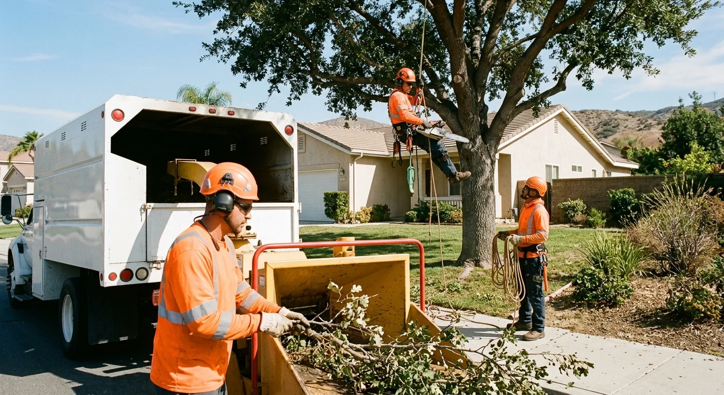 Castaic Tree Service Elite team completing a Tree Service service visit in Castaic, CA
